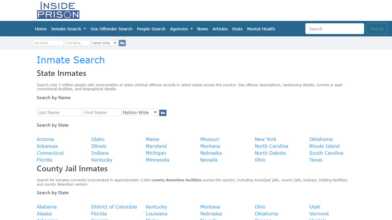 Inmates & Offenders in Mcf St. Cloud, - Sex Offender Search